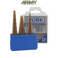 Kit De 3 Brocas Escalonadas